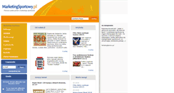 Desktop Screenshot of marketingsportowy.pl