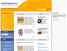 Tablet Screenshot of marketingsportowy.pl